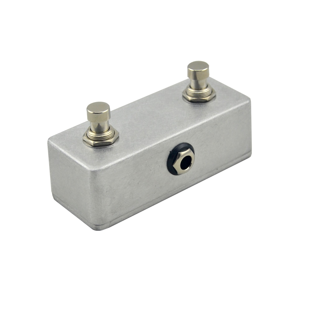 Guitar dual 2 channel footswitch switch Pedal latching or Momentary for Guitar Amp parts