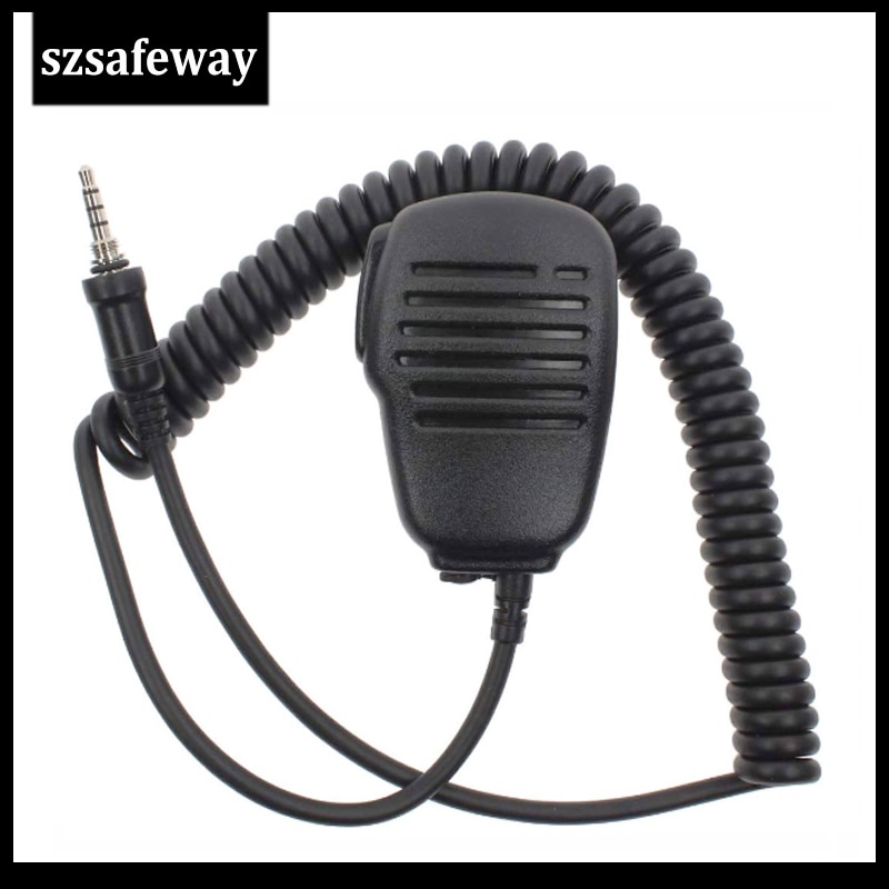 Microphone Handheld Shoulder Speaker Mic for Yaesu Vertex VX-6R VX-7E VX-7R VX-120 VX-170 walkie talkie