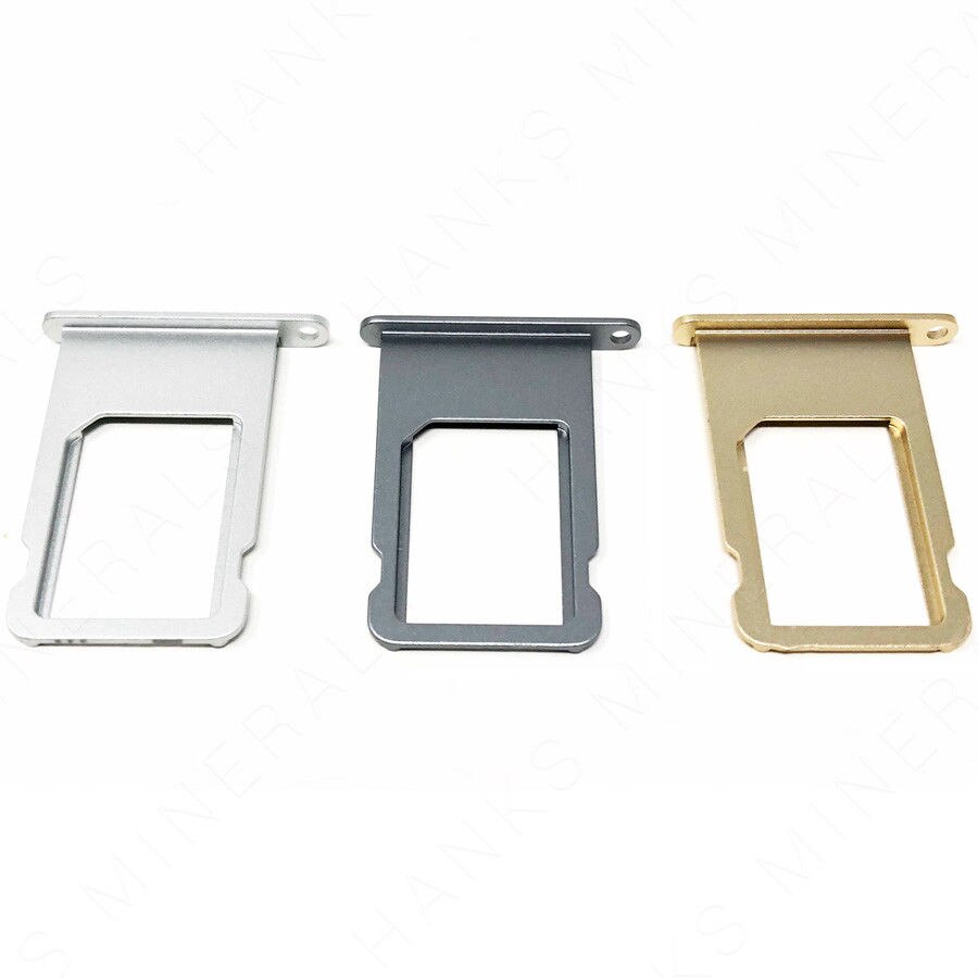 Voor Apple Voor Iphone 6S 6S Plus Nano Sim Card Tray Grijs Zilver Goud Rose Goud Sim Tray houder Reparatie Onderdelen