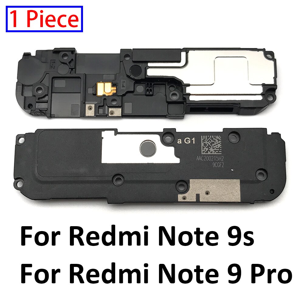 Nowy głośnik do Xiaomi Redmi 4X 5 Plus 6A 8 8A 9 9A/uwaga 5 6 7 8 8T 9 9s 10 Pro 10S głośnik Buzzer Ringer Flex Cable: Note 9 Pro 9S
