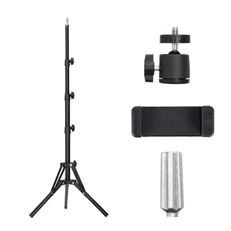 Trépied de perruque de réglable de 152 cm support de trépied trépied multifonction pour tenir tête de perruque téléphone tête de mannequin: Default Title