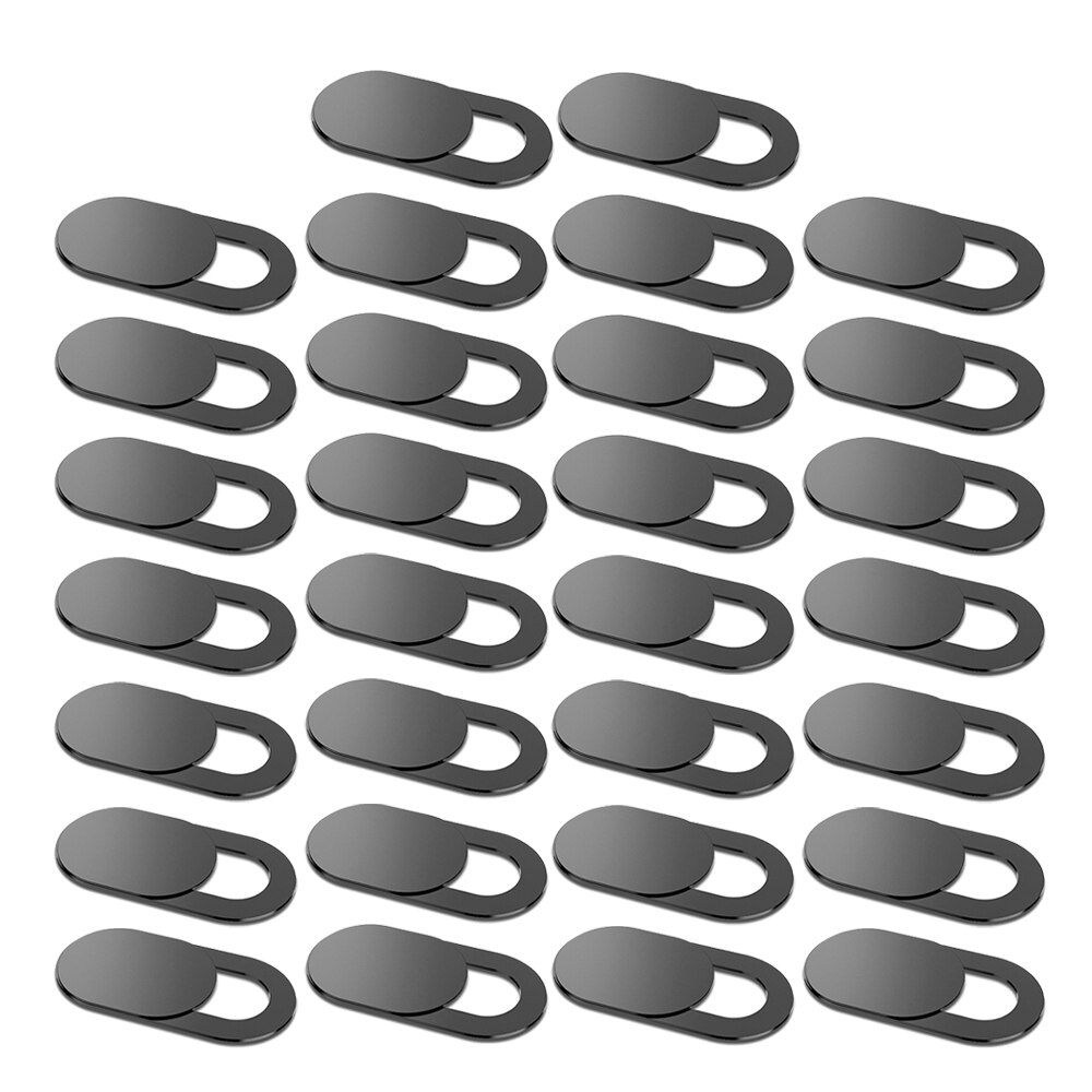 Obturateur de Webcam universel, couverture de caméra anti-espion pour iPad, ordinateur portable, PC, Macbook, tablette, objectif, autocollant de confidentialité: 30 Pcs
