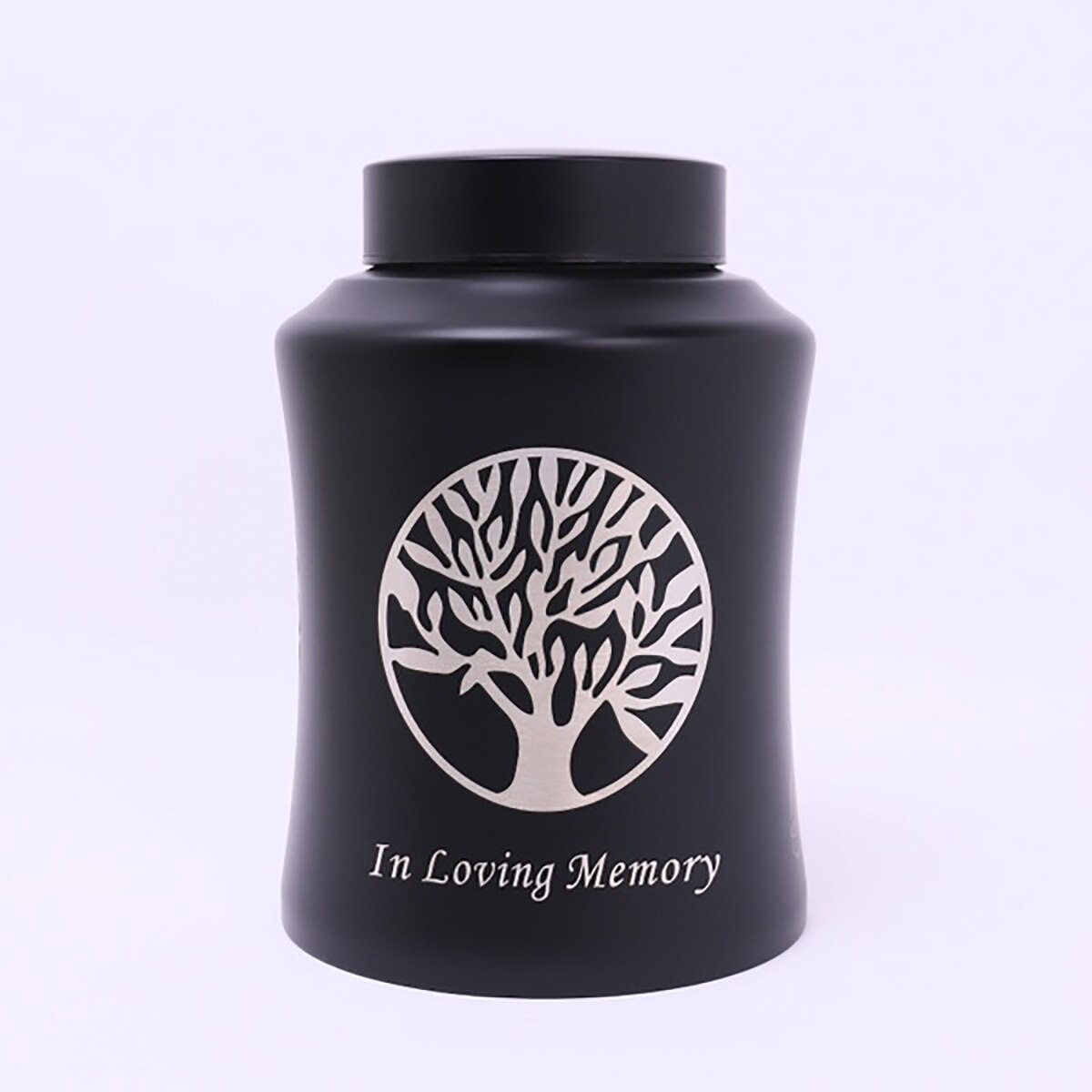 800/500/250ml Stainless steel Pet Cremation Memorial Urn Jar for Dog Cat Bird Mouse Ashes Keepsake Memorial Container box: Black / 800ml1
