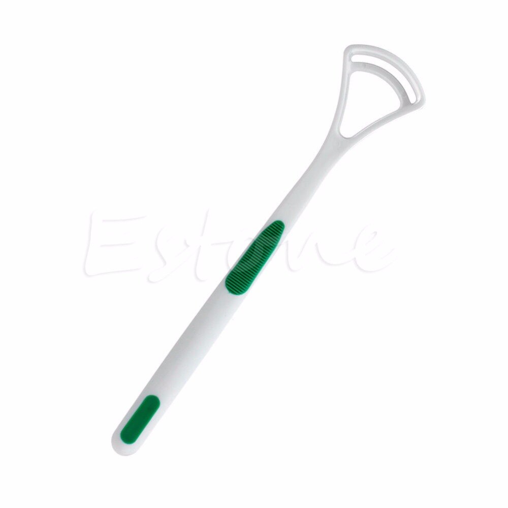 2 stuks Dental Care Weg Schoon Slechte Adem Oral Tongreiniger Borstel Schraper Handvat