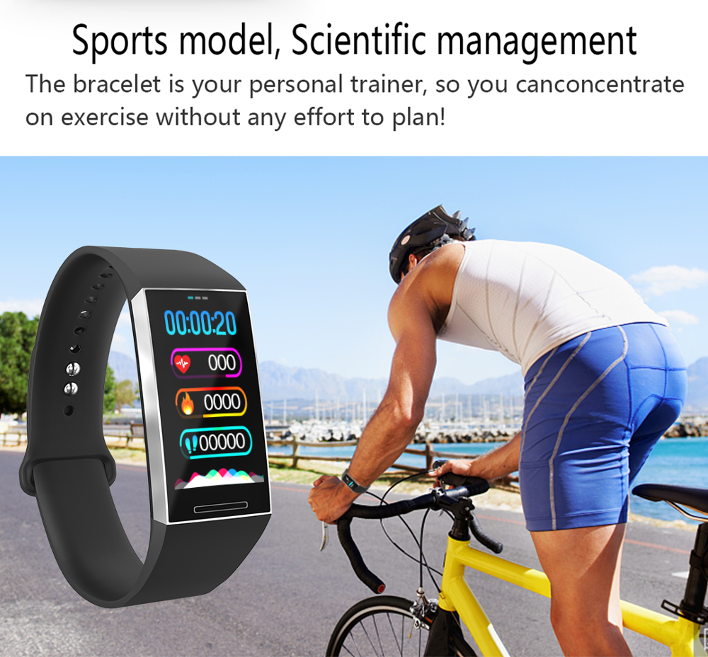 Onemix Smart Armband Waterdicht Nauwkeurige Stap Tellen Sport Stappenteller Draadloze Bluetooth Link Fitness Horloge Sport Stappenteller