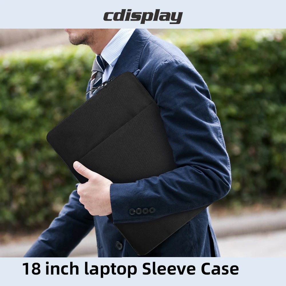 Cdisplay Laptop Tas 18 Inch Notebook Hoes Voor Macbook Pro 16 14 Air 13 Draagbare Monitor Lenovo Dell Computer Tas