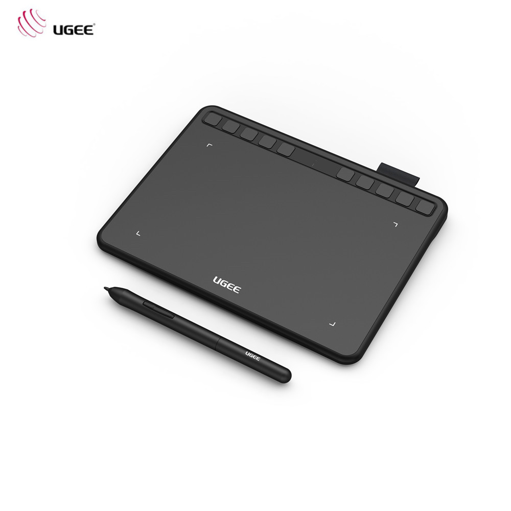 UGEE S640W Wireless Graphics Tablet Digital Pen Drawing Tablets with 10 Shortcut Keys for Game OSU! Artist Online eLearning
