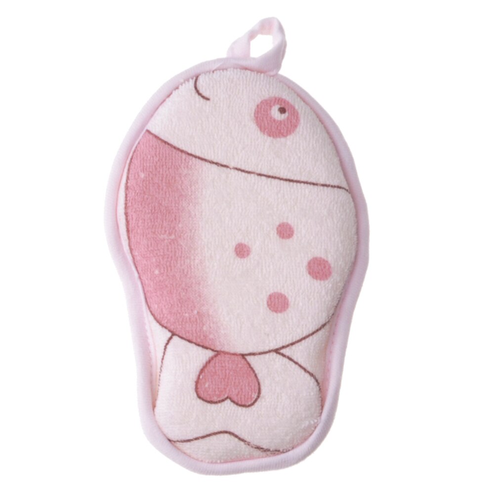 Baby Bad Spons Borstel Cartoon Scrub Scrubber Voor Douche Baden Spa Body Wash Zachte Handdoek: XYF