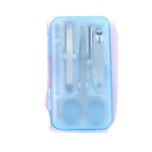 Conjunto de ferramentas profissionais para manicure, kit de ferramentas de manicure para profissional, 4, pçs/set: Céu Azul