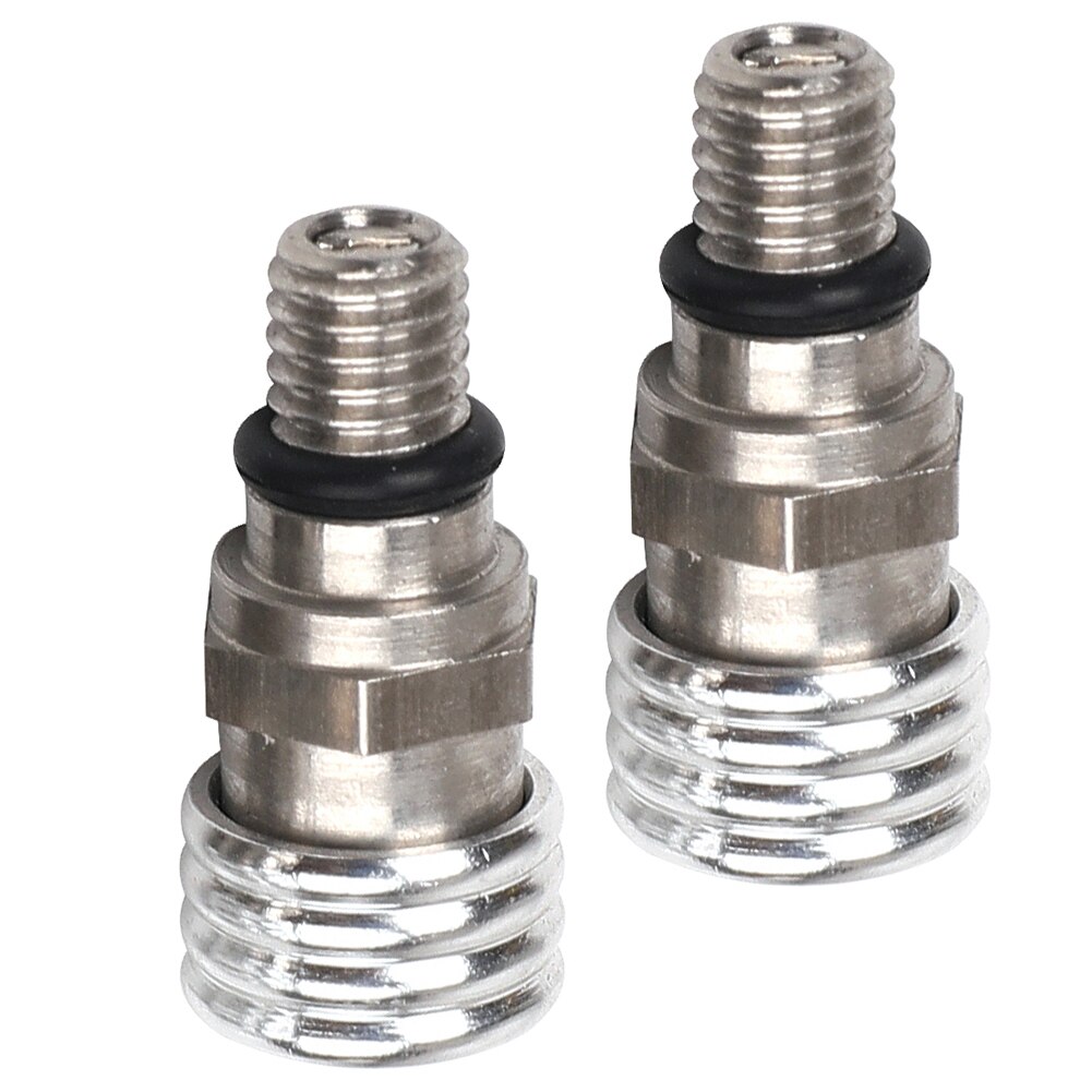 Válvulas de purga de aire de horquilla M4x0.7cm para KTM 640 950 990 Adventure R S 690 Enduro SMC Supermoto 950 Super Enduro BMW SX EXC XC XCW: Plata
