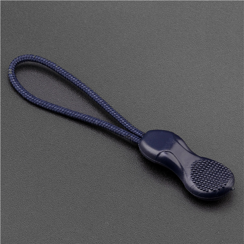 Tirador de cremallera con Clip de repuesto para bolsa, Maleta, tienda, mochila, cabeza de cremallera, 20 Uds.: navy blue