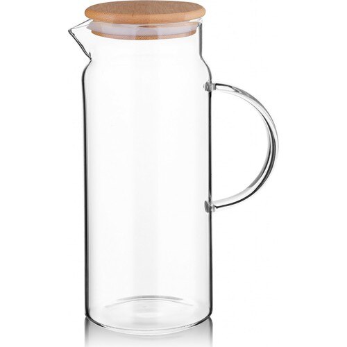 Re Desİng Keuken Met Bamboe Deksel 1300Ml Pyrex Jug