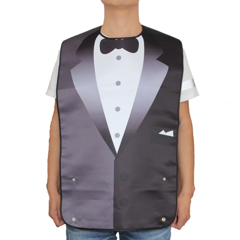 Grote Waterdichte Volwassen Maaltijd Bib Handicap Clothescook Protector Tool Handicap Hulp Schort Wasbare Herbruikbare: 2