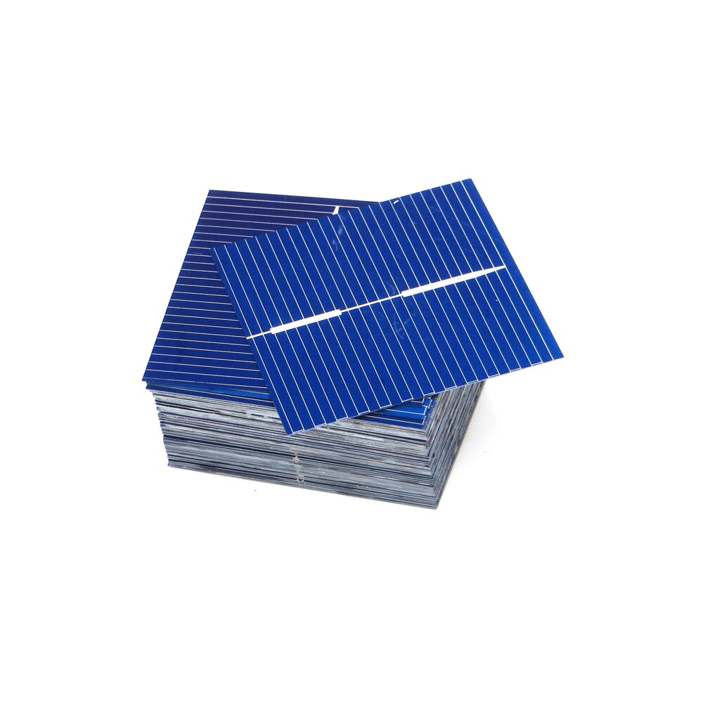 50 stks x Zonnepaneel 0.5 v 0.25 w Painel Cellen Polykristallijn Silicium Sunpower Zonne Bord DIY Charger 39 * 39mm