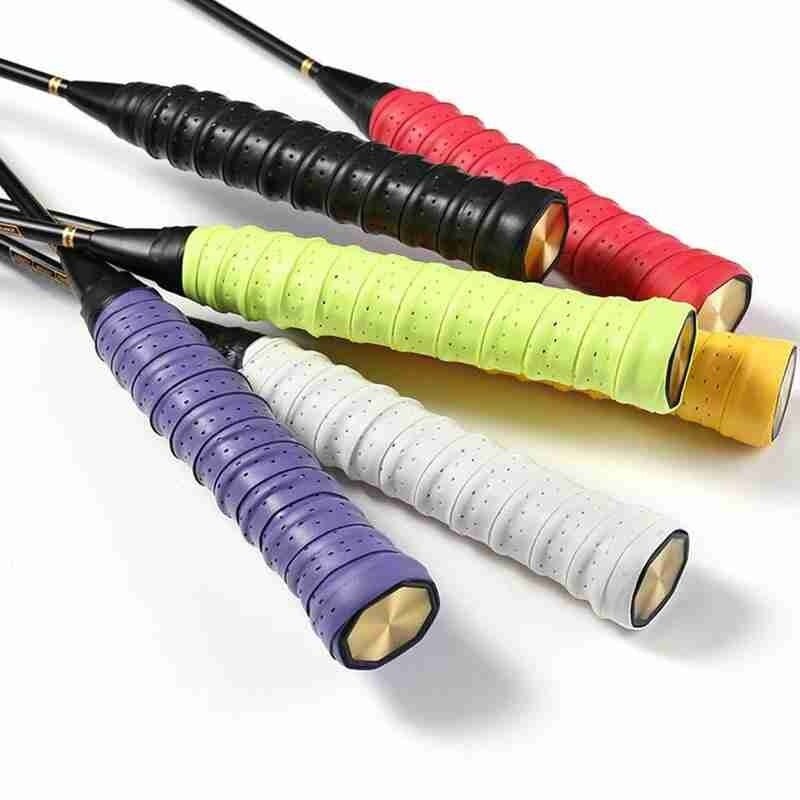 Halkskydd andas sport över grepp svettband tennis övergrepp tejp badminton racket grepp svettband