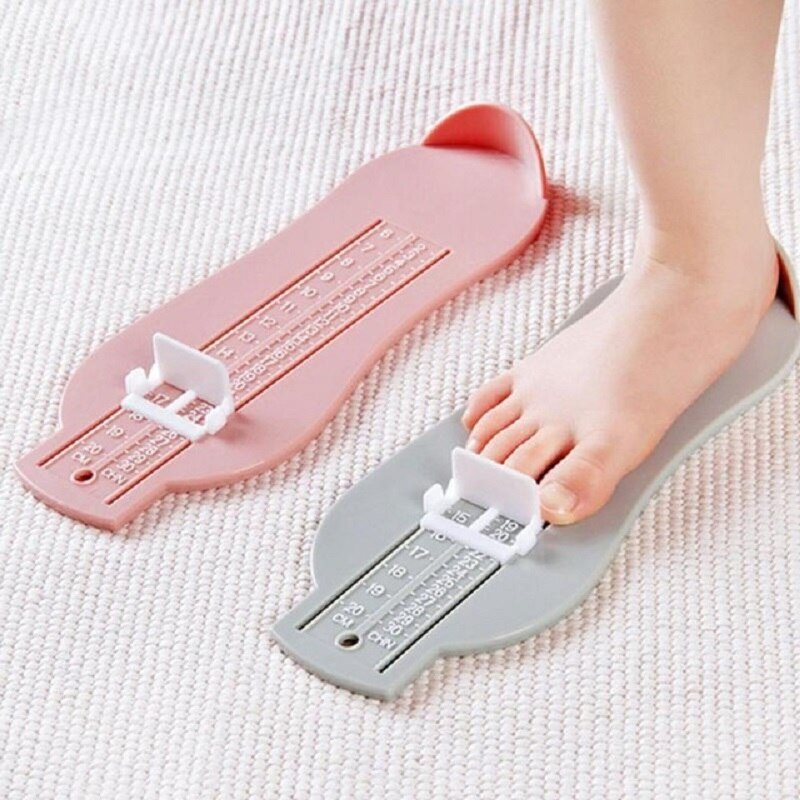 1Pcs Voet Maatregel Gauge Schoenen Maat Meten Baby Kind Schoen Peuter Schoenen Fitting Gauge Voet Maatregel Heerser Gereedschappen Voor kid Infant