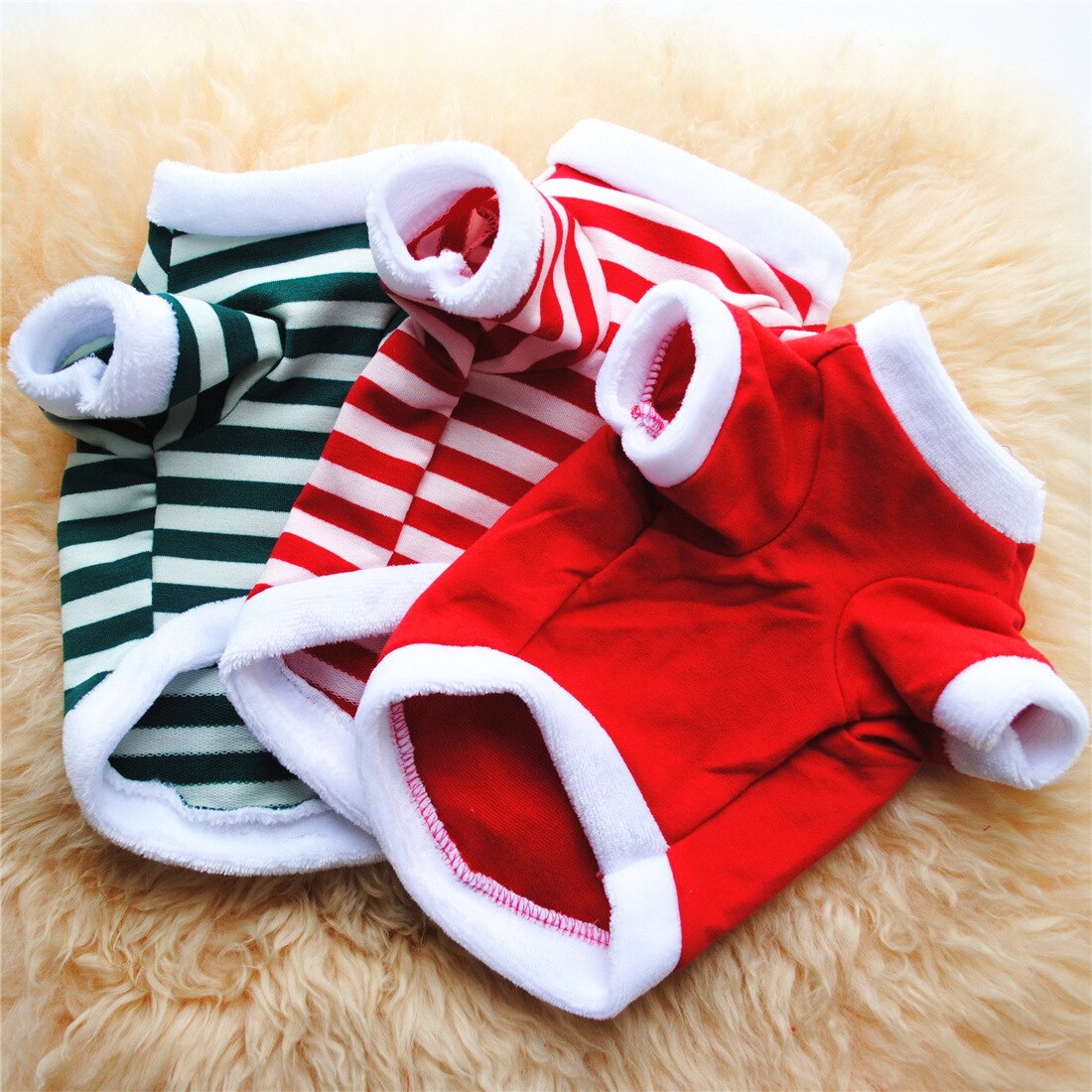 Pet Dog Clothes Year Christmas Day Terry Cotton Sweater