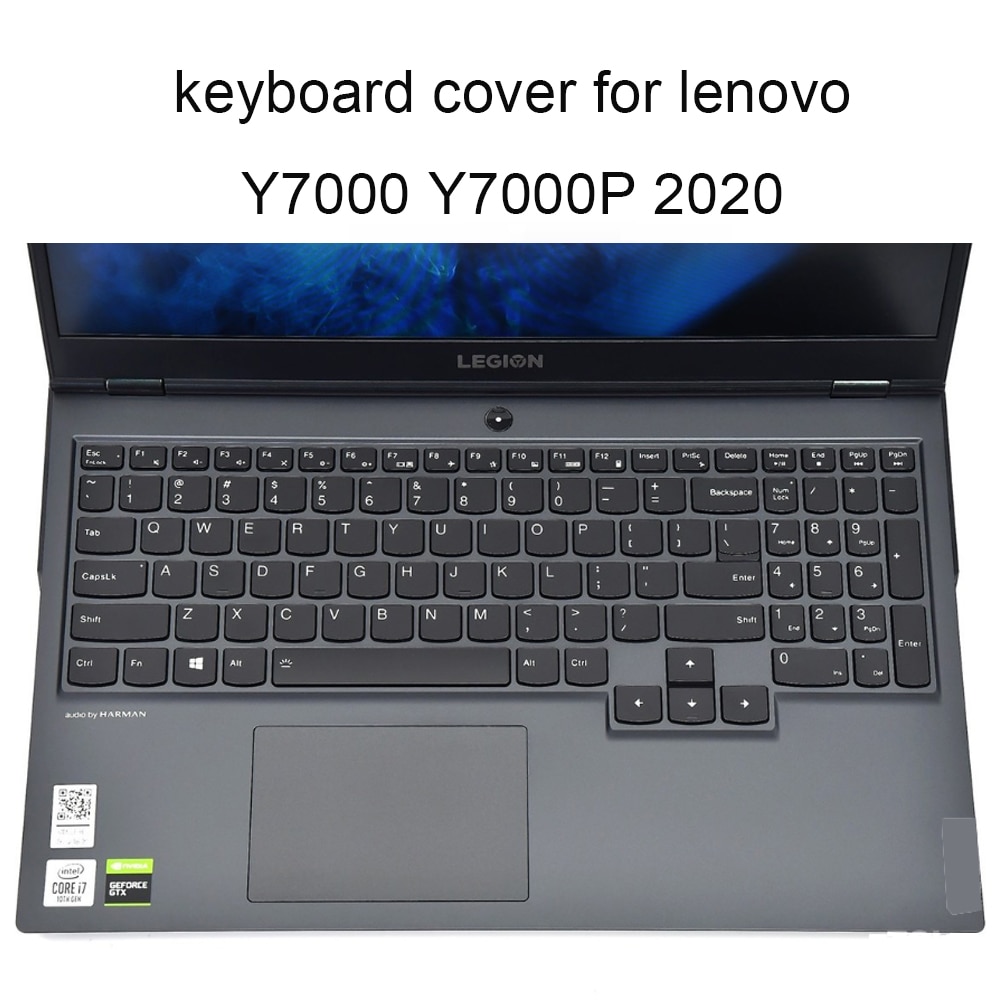 keyboard covers for Lenovo Legion 5 15ARH05 R7000 Y7000 15.6 inch clear silicone anti dust TPU Protector cover  