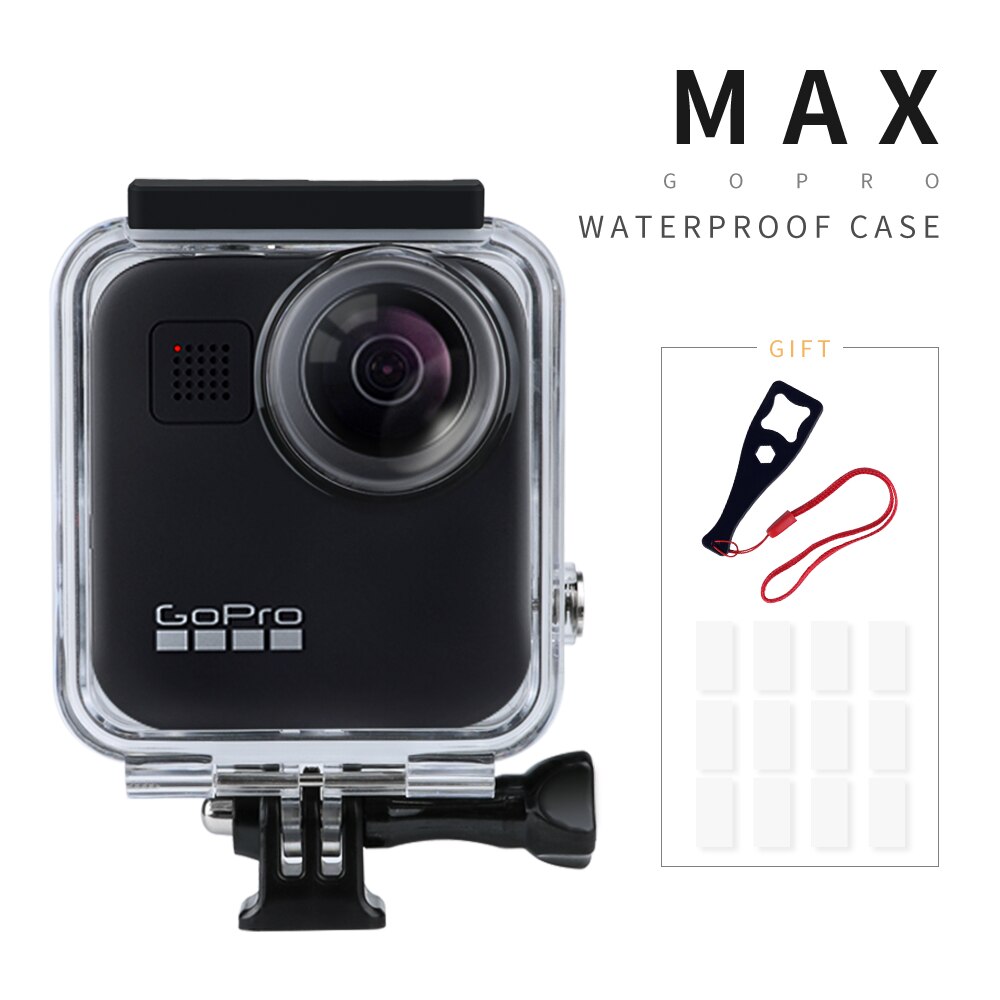 Ruigpro Voor Gopro Hero 8 Max Waterproof Case Behuizing Duiken Beschermende Onderwater Dive Shell Voor Gopro 8 Accessoire