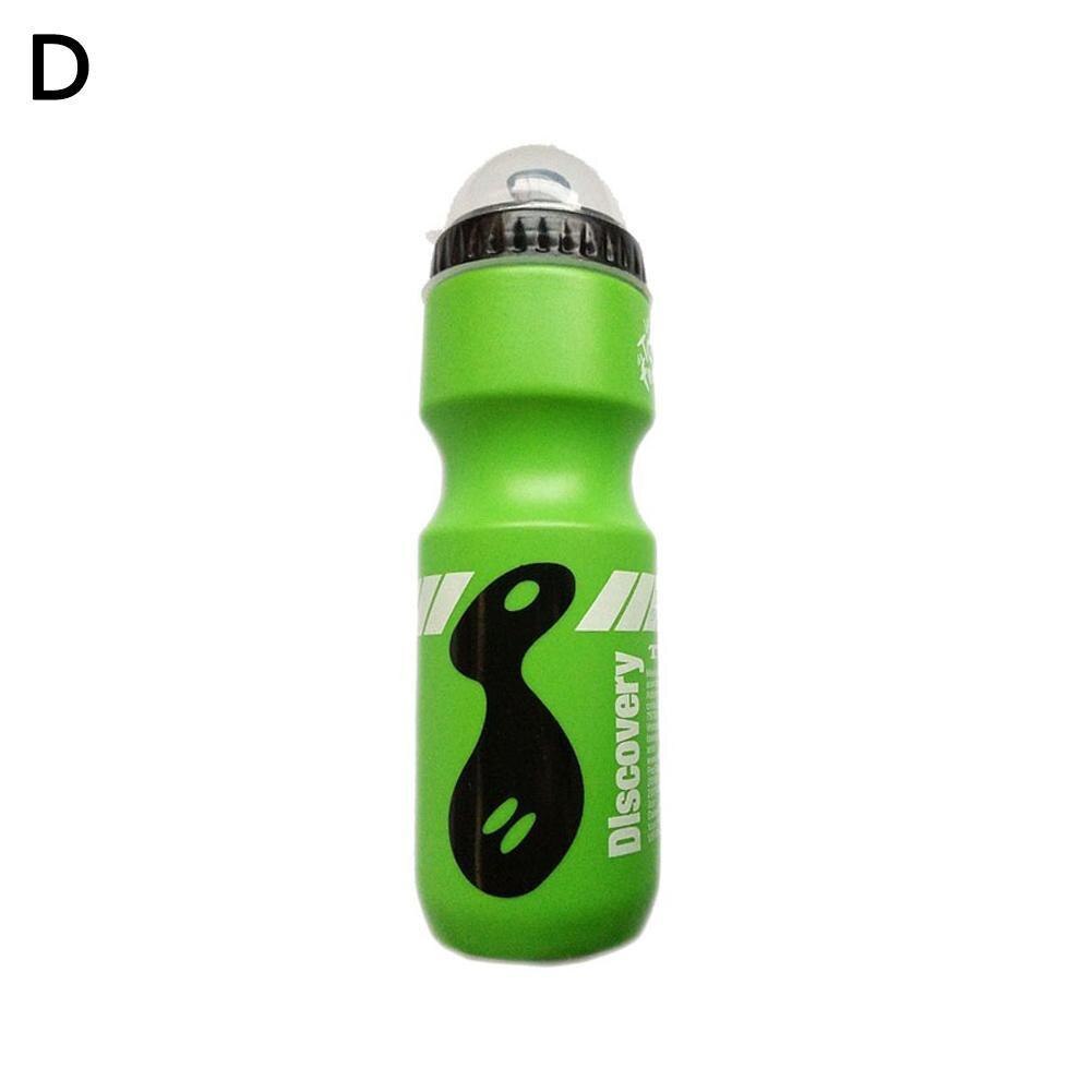 1 st 750 ml mountainbike cykel vatten drink fles med outd utomhus sport vatten drinkware draagbare fles ketel plast hållare  c1 t 4: Grön