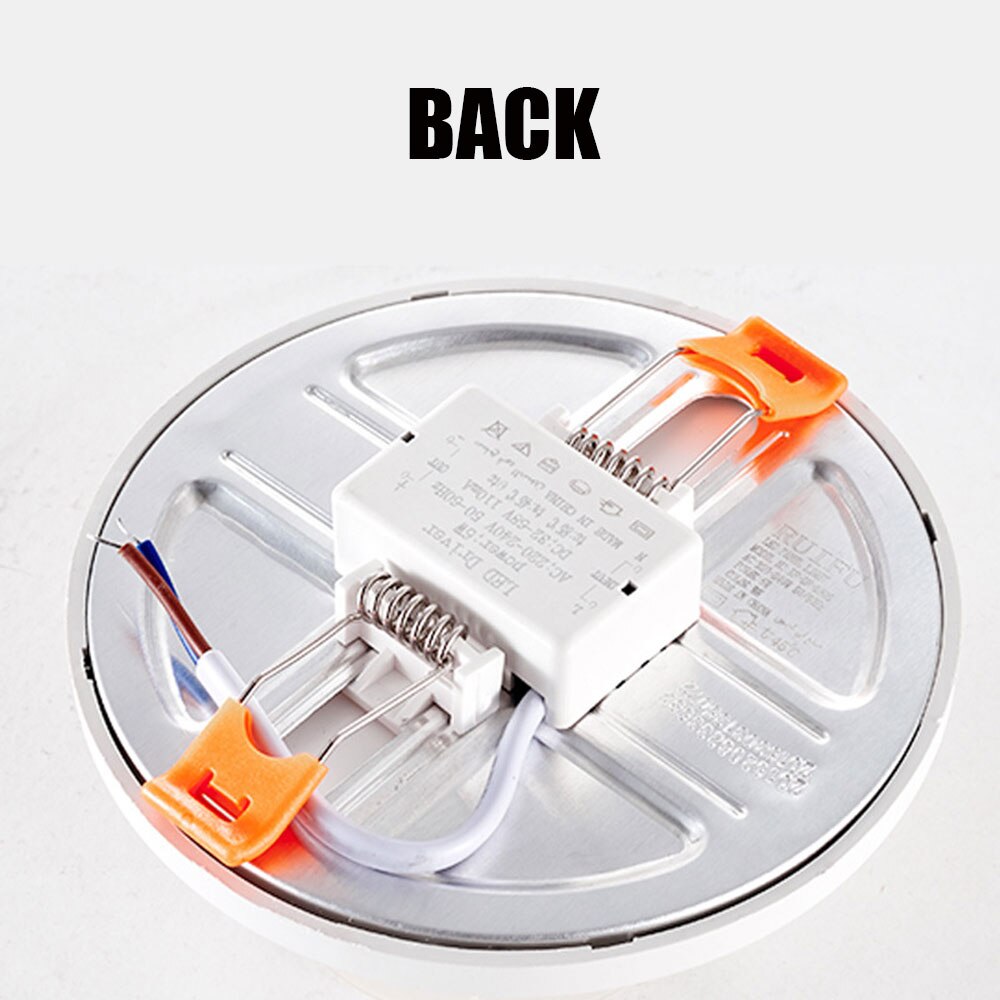 Narrow Frame LED Panel Light 6W 8W 15W 20W Ultra Thin LED Ceiling Downlight Round/Square Slim Frame Panel Light Cool/Warm White