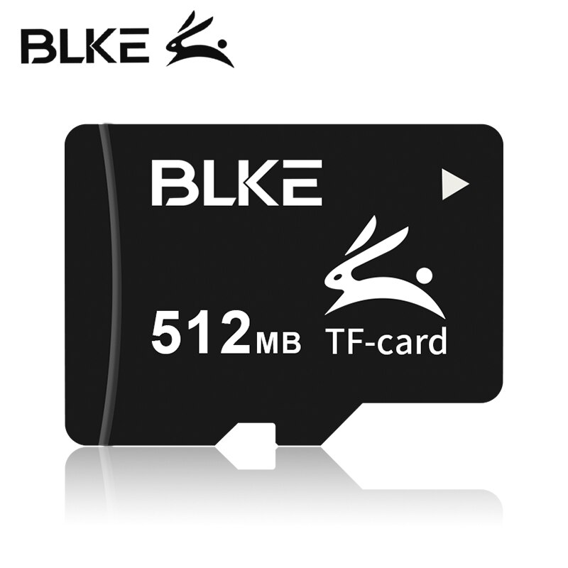 BLKE Micro sd tf card Memory Card 8GB 4G 2G 512M 256M 128MB TransFlash Card for MP3/MP4 Mini Speaker Radio sound Headset: 512MB