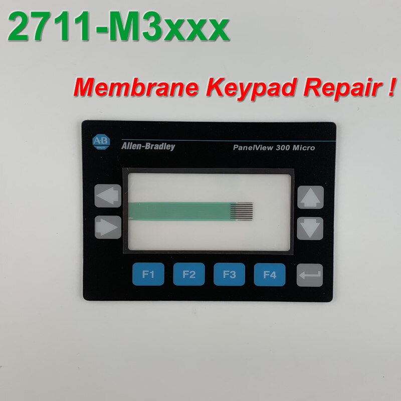 Allen-Bradley Panelview 300 Micro 2711-M3A18L1 Membrane keypad film for HMI Panel repair~do it yourself & Have in stock