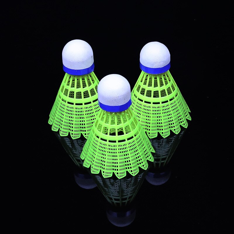 6 Teile/paket Kunststoff Federbälle Badminton Volant Nylon pendeln Badminton Vögelchen Accessoire Badminton Bälle Shuttercock Federball