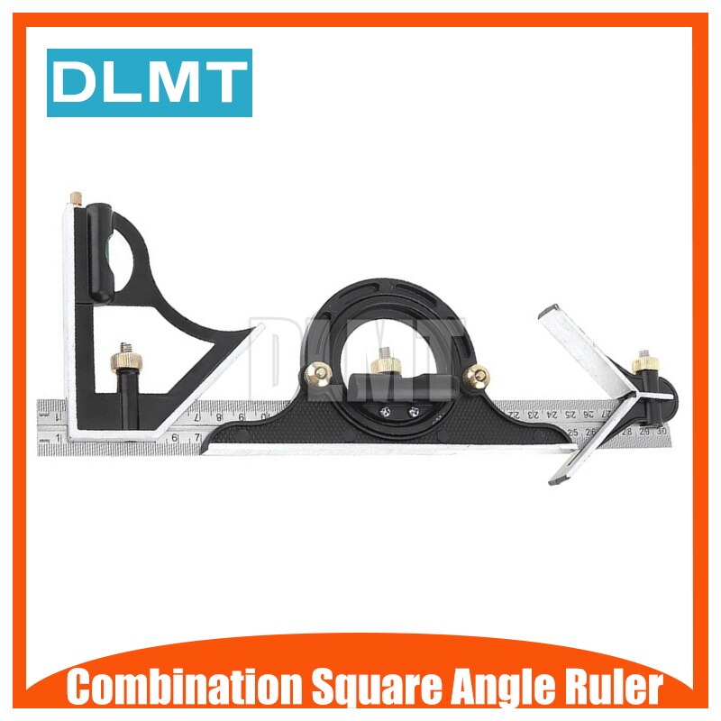 multi-function combination square ruler 300mm carpenter tools Combination Stainless Steel Square Angle Ruler