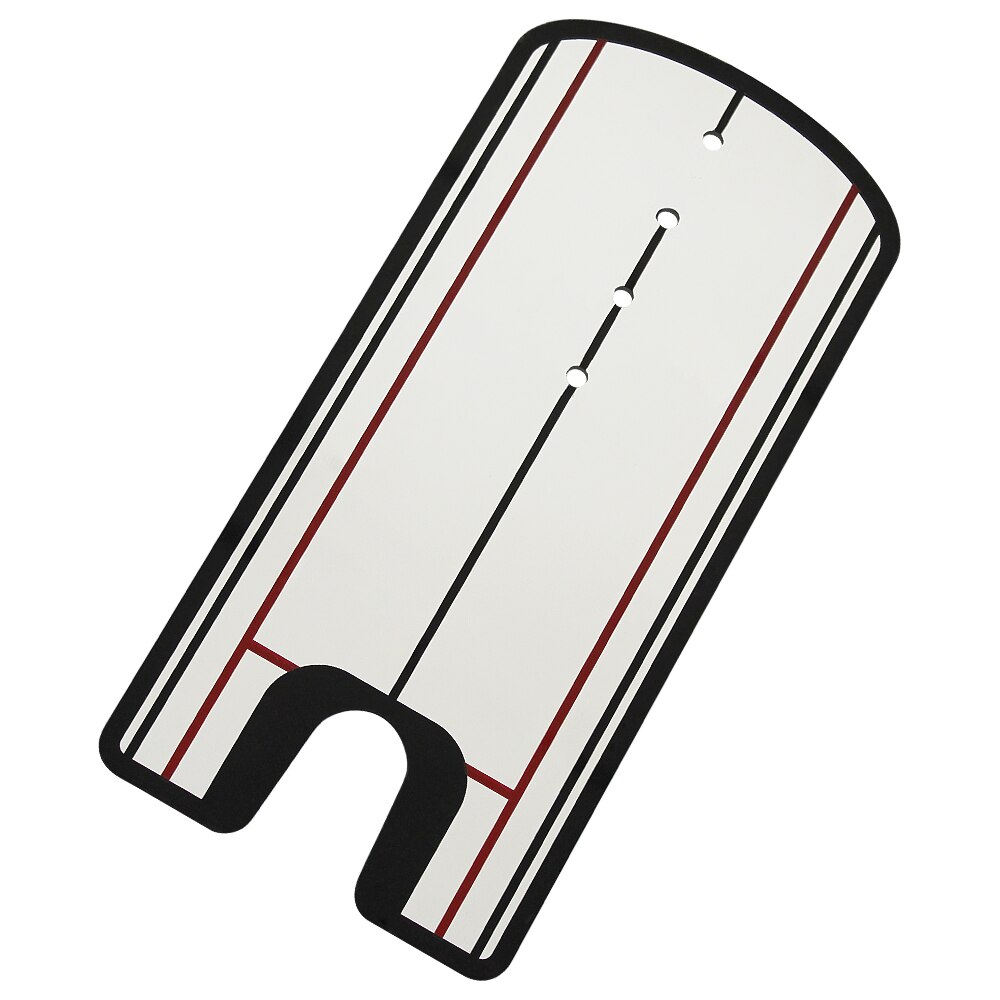 Golf putting espelho linha de olho golfe putting trainer prática portátil treinamento aids navio da gota