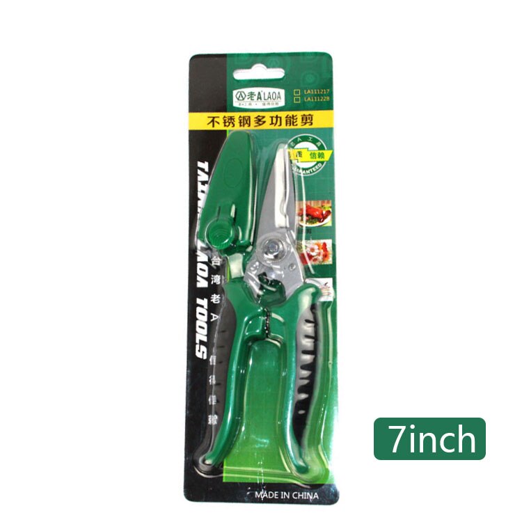 LAOA Stainless Steel Scissors Multi-function shearing Tool Kitchen Chears Cable Cutter