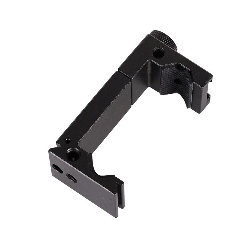 Metal Phone Tripod Mount with Shoe Mount, Support Vertical and Horizontal, Universal Adjustable Clamp Smartphone Mount