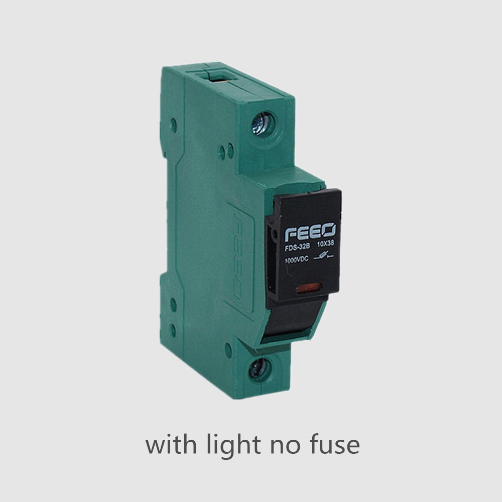 Solar PV Fuse Holder 1000V DC Fusible 10x38mm Holder for Solar System Fuse holder TUV Certificate