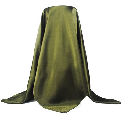Foulard carré en Satin pour femmes, voile de luxe en Satin, grande taille, foulard de tête musulman, 90x90cm, tendance automne-hiver: 900807