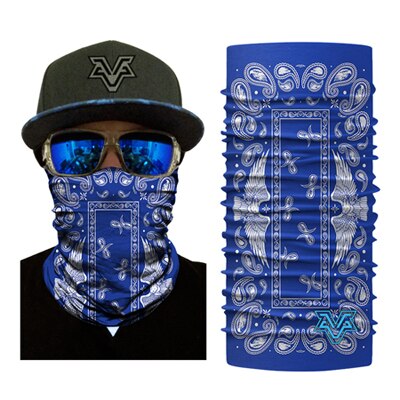 Bjmotodouble Adelaar Naadloze Bivakmuts Magic Sjaal Hals Gezichtsmasker Motorfiets Hoofd Bandana Shield Hoofdband Hoofddeksels Bandana: Model 6