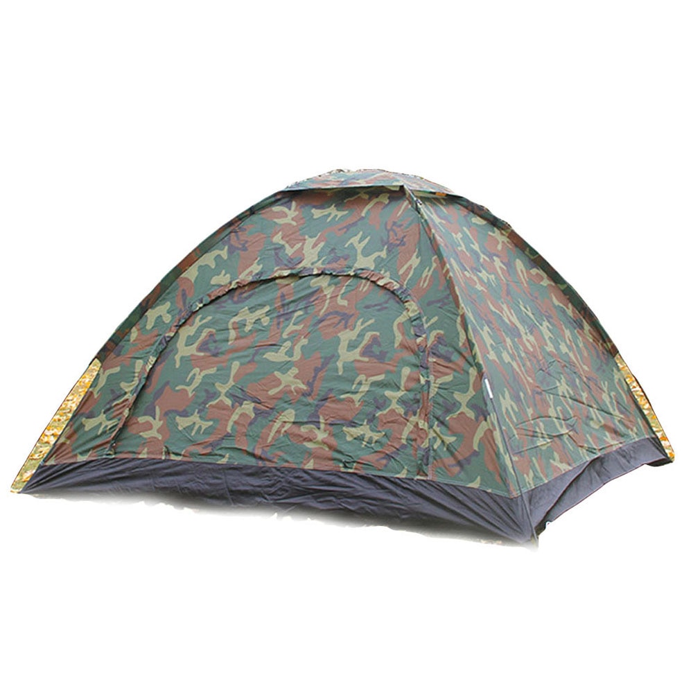 1.35KG Camouflage 2 Persoon Tent Ultralight Enkele Laag Water Weerstand Camping Tent met Draagtas voor Wandelen Reizen