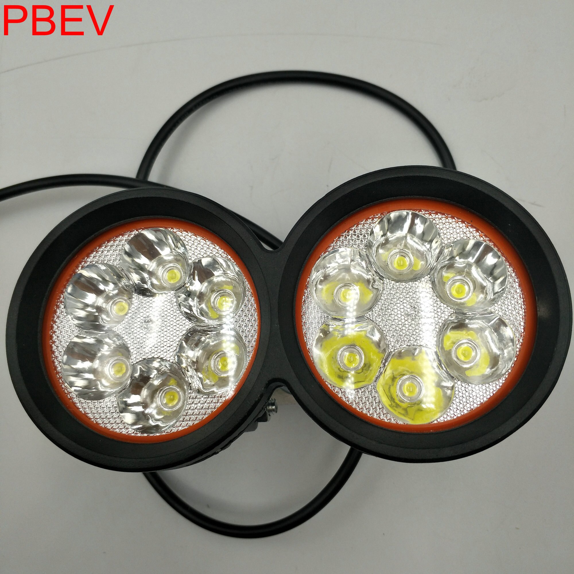 Motorcycle Electric SCOOTER Super Bright LED Headlights Modified Retrofit Spotlight Long-Range Strong Light Twins LAMP