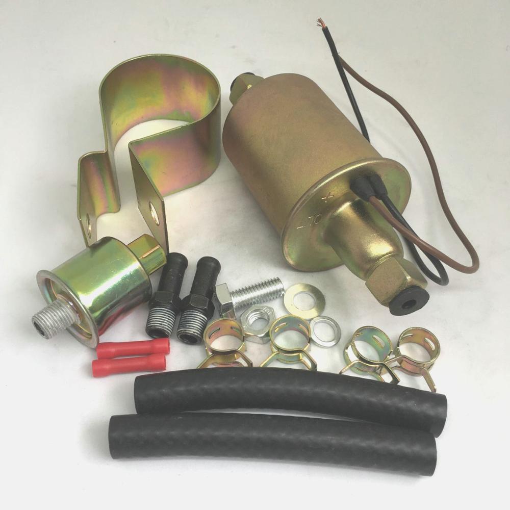 Fuel pump E8012S Universal Electric Fuel Pump Kit Pure Copper Wire