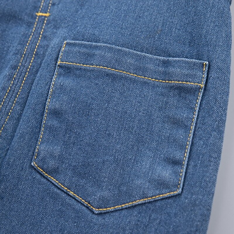 neue Baby freundlicher unisex Hosenträger Hosen freundlicher Denim Solide aufbringen ärmellos Hosen Overall Hosen tragen drucken Nette