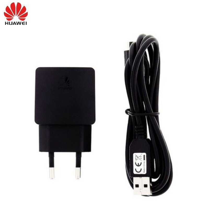 Ładowarka ścienna Huawei HW-050100E3W czarny/kabel mikro-usb