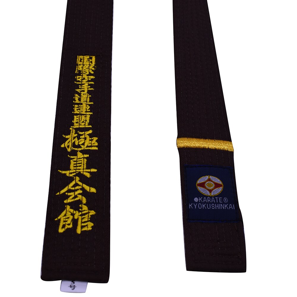 Sinobudo Professionele Kyokushin Kai Karate Riemen Kyokushin Iko Borduren Riemen Comfortabele Karate Riem
