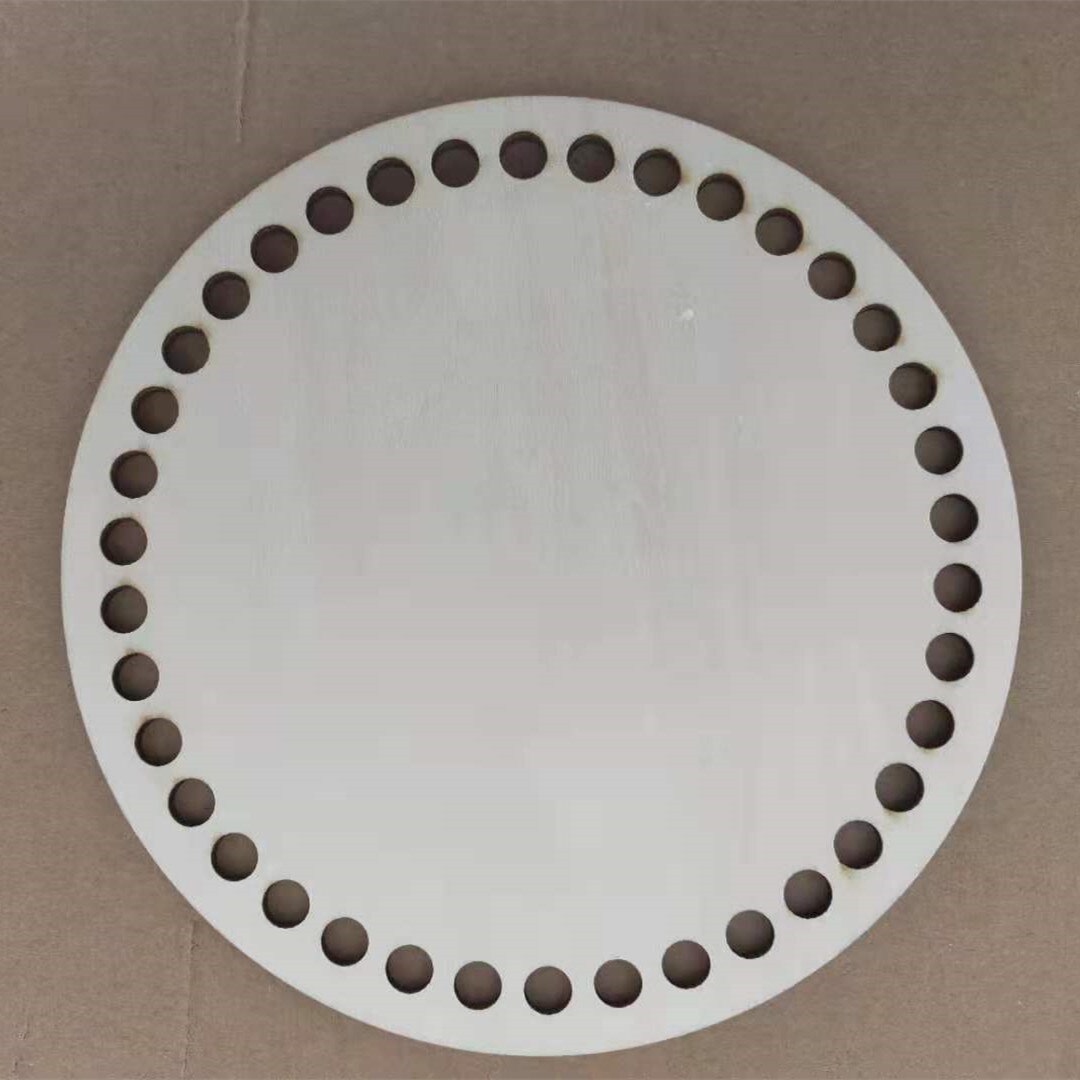 Fond de panier en bois naturel pour Crochet, Base de point rond en bois, 20 pièces