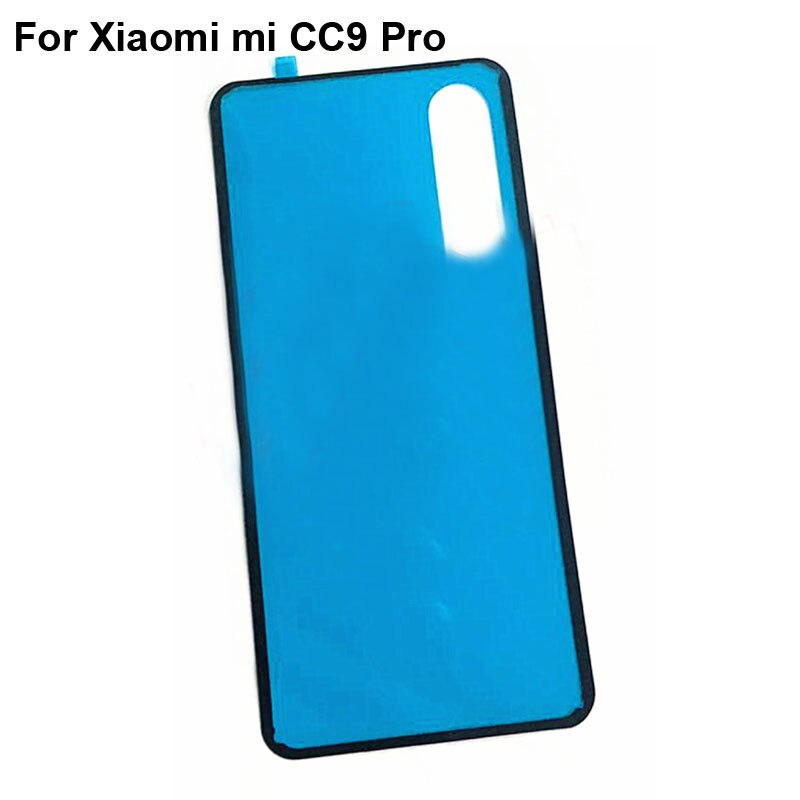 5 Stuks Voor Xiaomi Mi CC9 Pro Achterkant Lijm Lijm Voor Xiaomi Mi Cc 9 Pro Achter Batterij cover Waterdicht Sticker