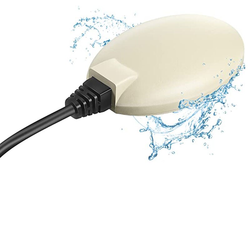 USB Bird Bath De-icer Heater Automatic Thermostatically Controlled Birdbath Deicer Water Heater for Garden Lawn Patio NOV99: white