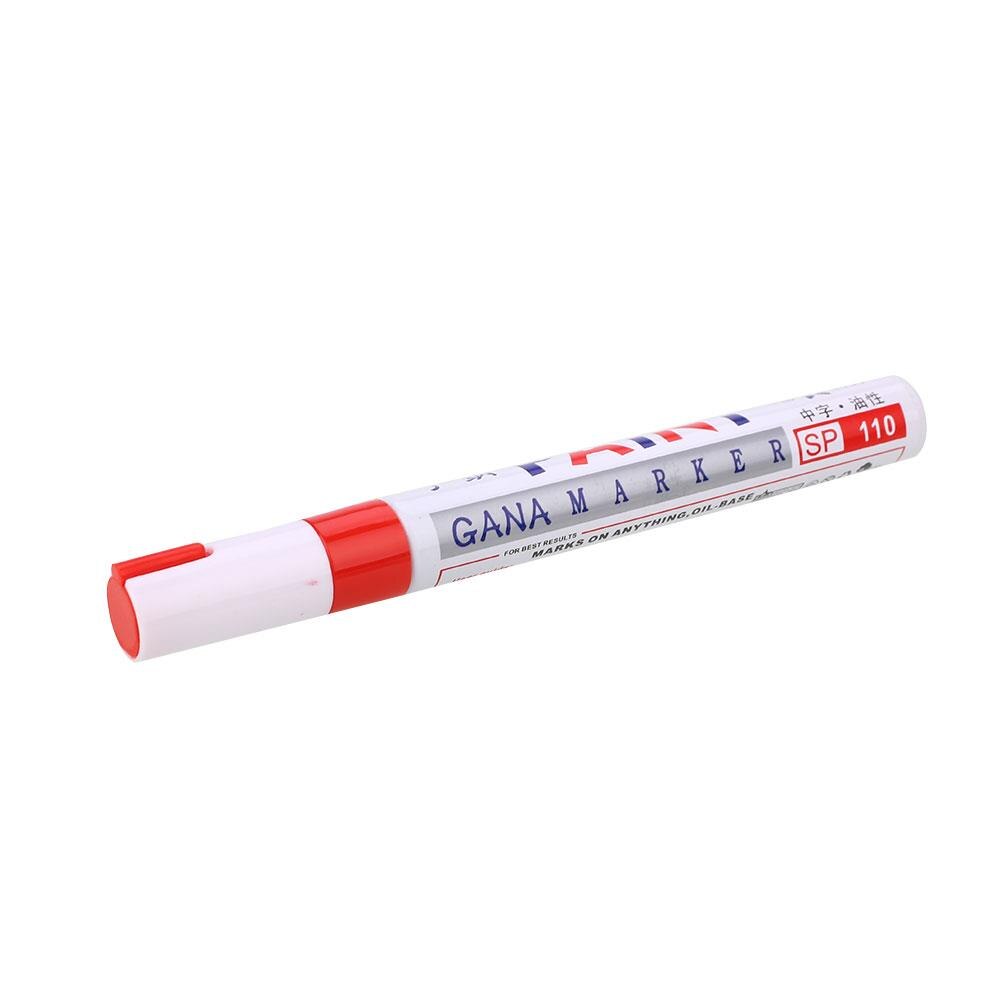 Repair Pen Permanent Permanent Car Car Scratch Repair Pen Remover Painting Paint Marker Pen Universal Waterproof Tire: Red