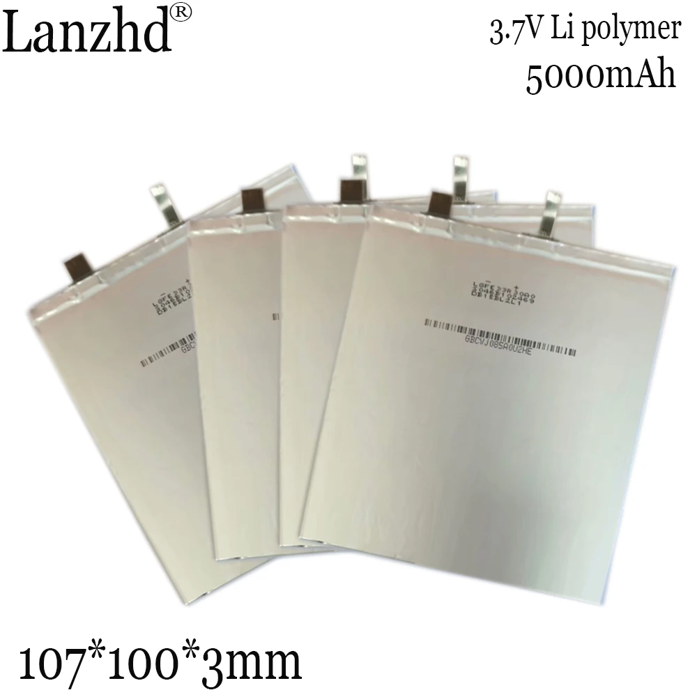 1-10 szt. Bateria litowo-polimerowa 3,7 V 5000 mAh 30100107 30100105 32100106 Do tabletu mobilnego vi8 power DIY 27103107