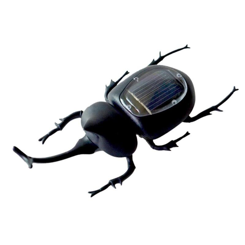 1Pc Solar Power Energy Insect Cockroach Cricket Solar Novelty Funny Baby Kids Toys No Batteries Required High Simulation Toys