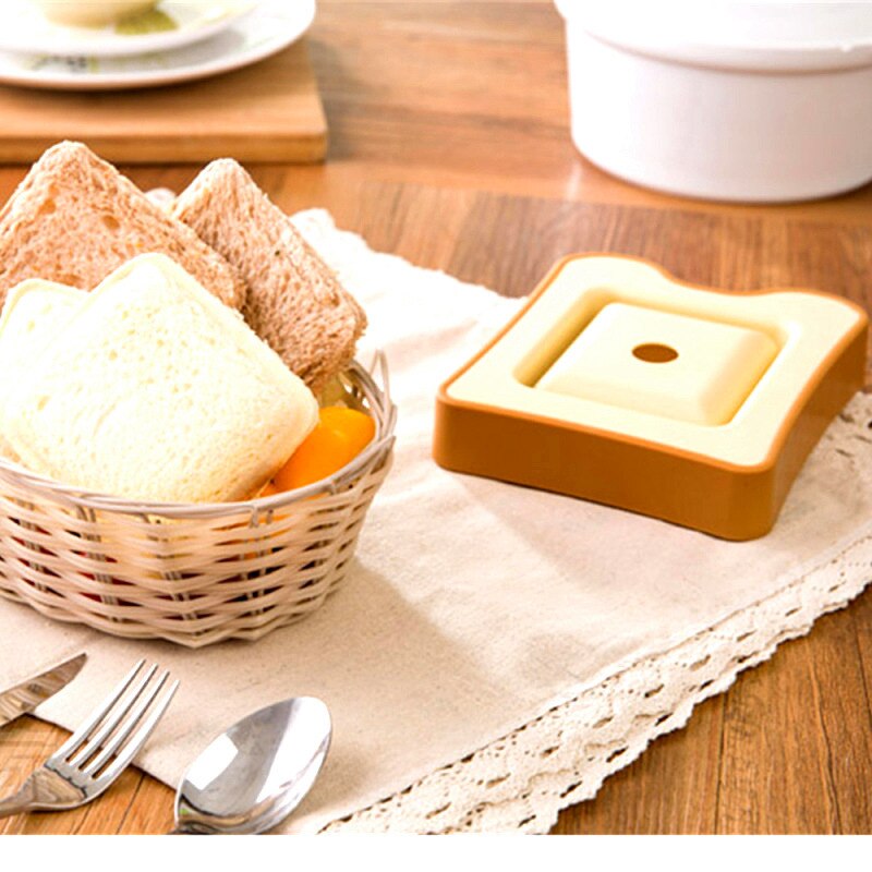 Smörgåsbröd toast maker mögel cutter diy köksredskap köketillbehör