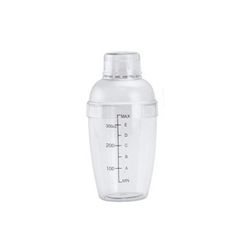 50% hotleak-bevis pc cocktail shaker med skala bartender parti drikke mikser kjøkken dingser: 350ml