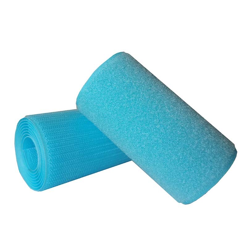 10Cm Breedte Azure Sky Blue Nylon Sluiting Tape Geen Lijm Naaien Accessoires Loop Haak Sticker Strip Kleding Stick Tape band